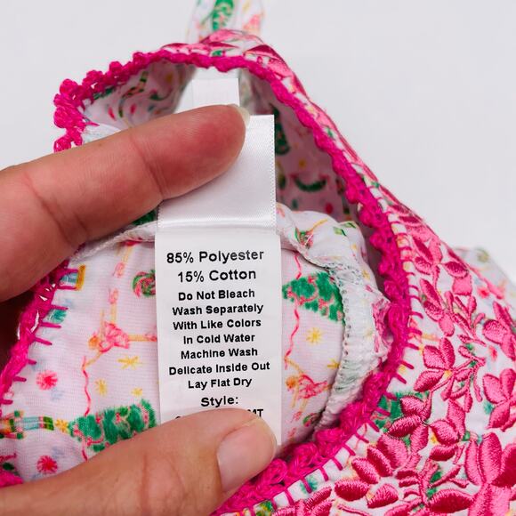 NWT Six Honeybees 6M Sugarplum Dreams Ruffle Bloomer Set - Picture 6 of 6